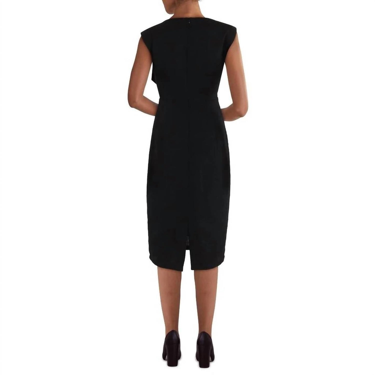 Gracia - Bow Tweed Cocktail Dress