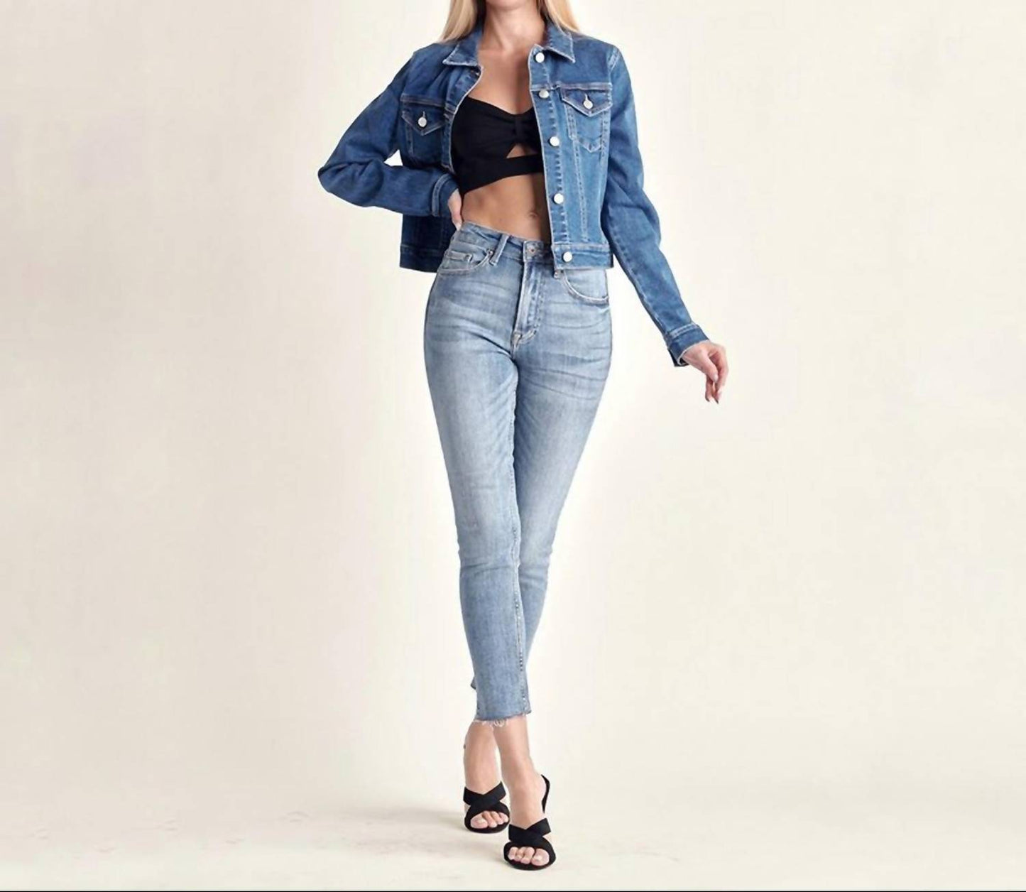 Risen - Tara High Rise Skinny Jeans