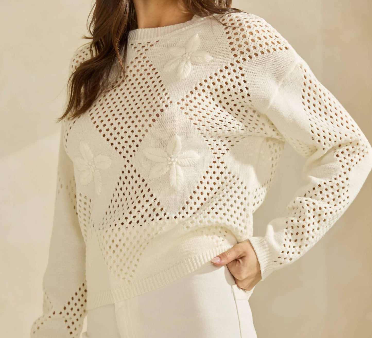 Able - Women's May Flowers Sweater Top