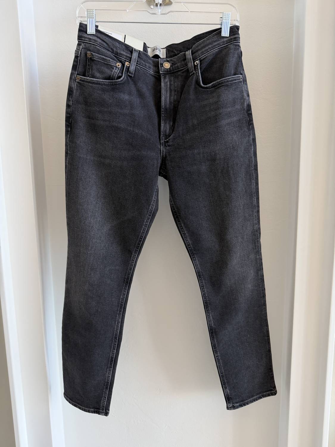 Agolde - Women's Willow Mid Rise Slim Crop Jeans