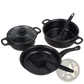 13 Piece Non Stick Cookware Set with Glass Lids