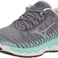 Mizuno महिला वेव स्काई 4 निट रनिंग शूज़ कैसलरॉक ब्राउन साइज़ 11 B मीडियम US