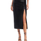 Bardot Dante Faux Leather Midi Skirt