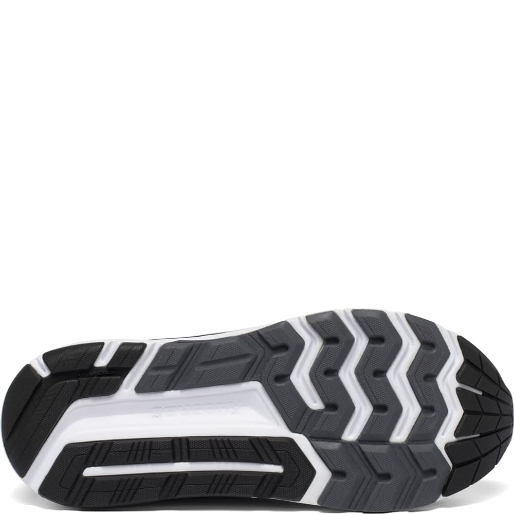 Saucony Mens Echelon 8 Running Shoes Alloy/Black Size 12.5 D Medium Us