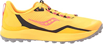 Saucony पुरुषों के कोर पेरेग्रीन 12 ट्रेल शूज़ लाल