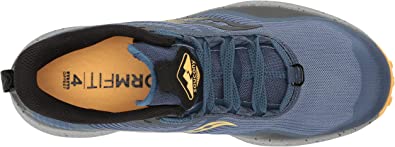 Saucony Women'S Peregrine 12 Trail Shoes Basin/Gold Yellow
