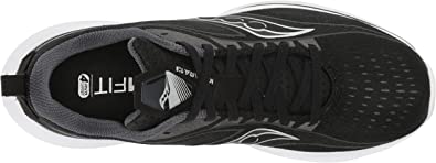 Saucony महिला किंवारा 13 रनिंग शूज़ सिल्वर साइज़ 6.5 B मीडियम यूएस