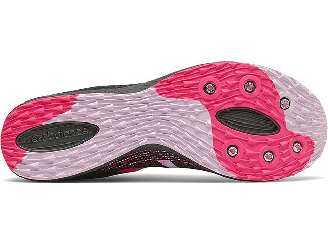 New Balance Women'S Xc Seven V3 Spike Shoes Black/Pink Size 10 B Medium Us