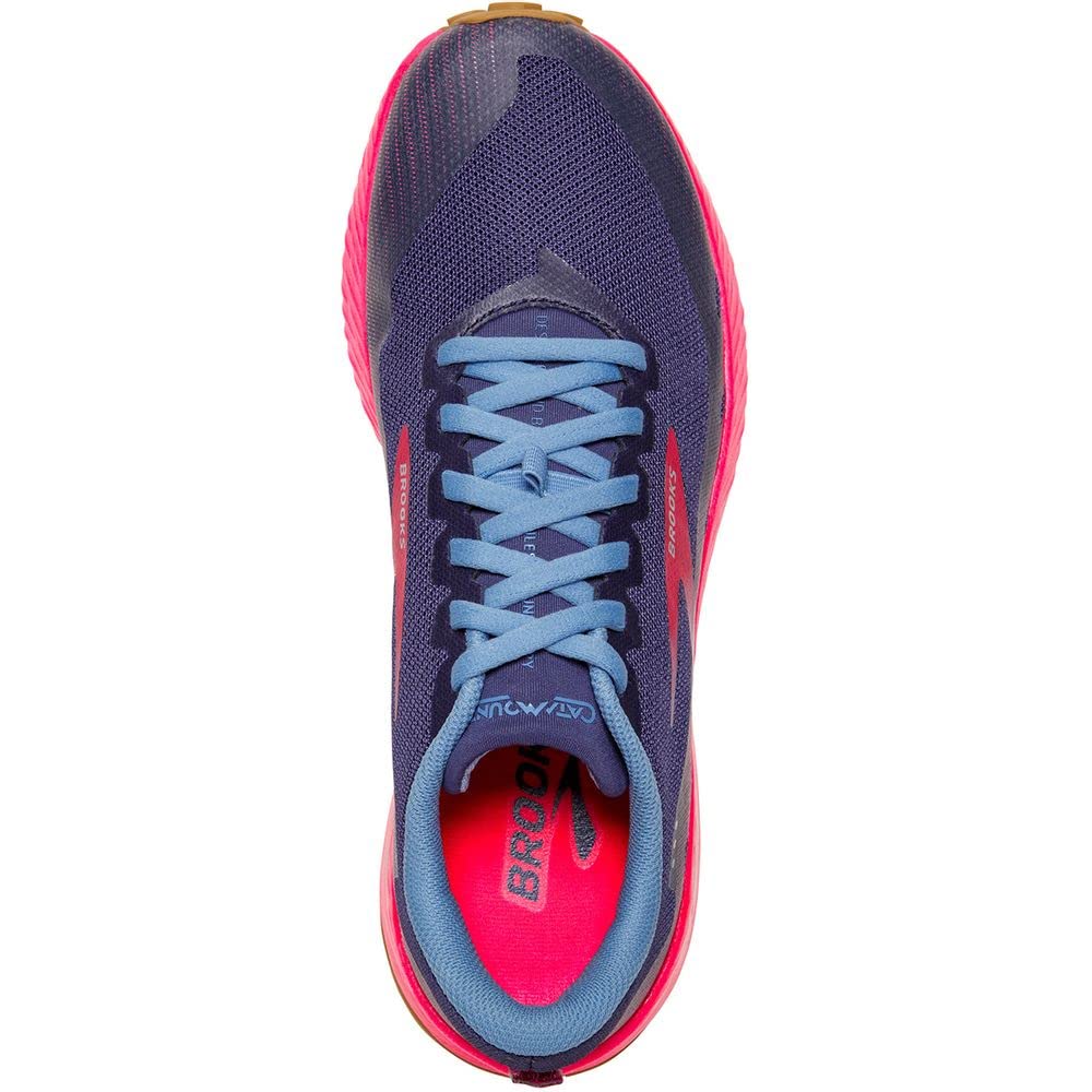 Brooks Women'S Catamount Trail Shoes Deep Cobalt/Pink/Oyster Size 11 B Medium Us