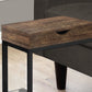 Accent Table, C-Shaped, Modern - Brown