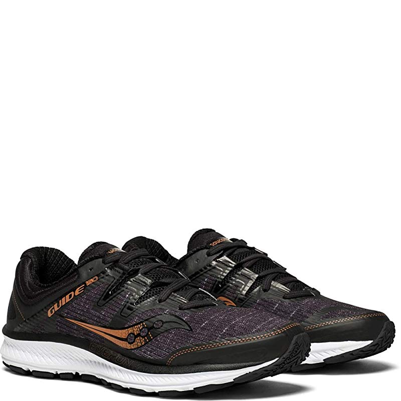 Saucony महिलाओं के लिए गाइड ISO रनिंग शूज़ ब्लैक/डेनिम