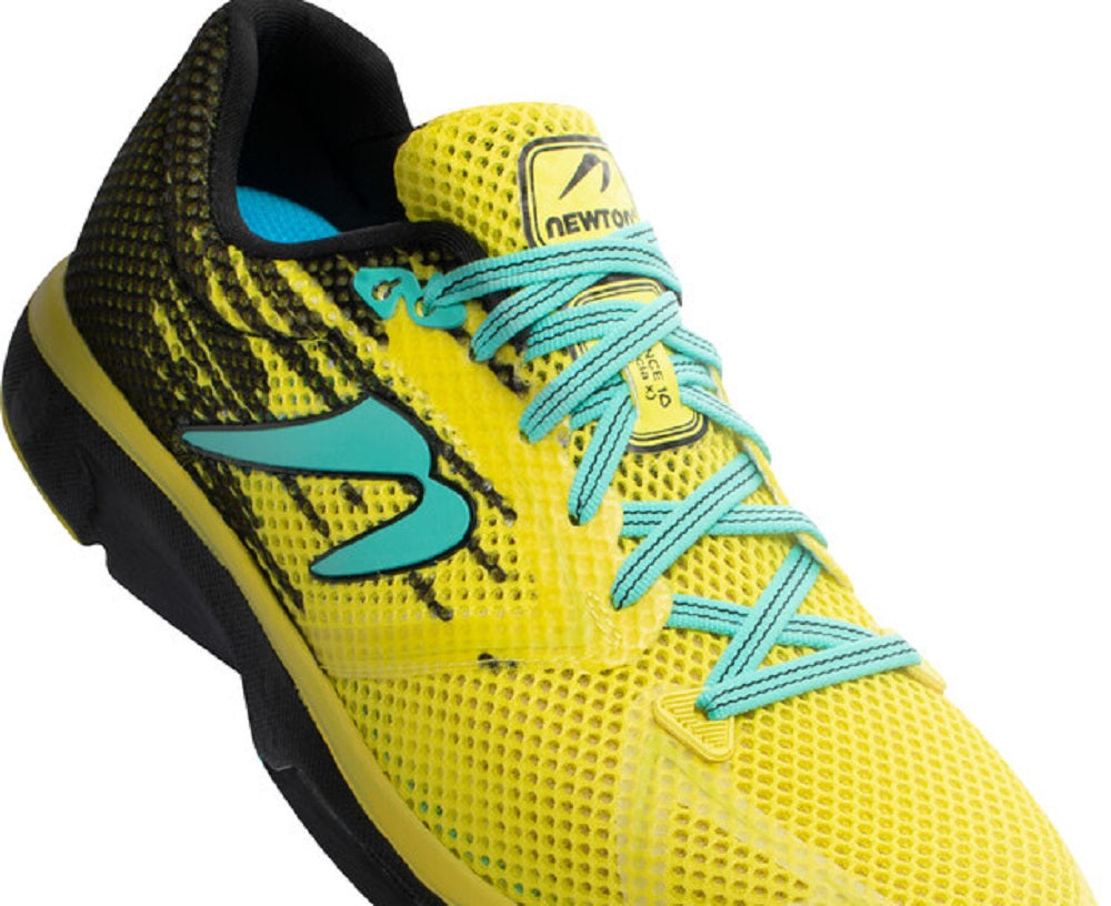 NEWTON Women's Distance 10 Running Shoes Yellow/Black Size 7 B Medium US