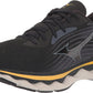 Mizuno Men's Wave Sky 6 Running Shoes Black/Tradewinds Size 12.5 2E Wide US
