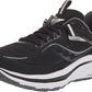 Saucony महिला ओम्नी 21 रनिंग शूज़ ब्लैक/व्हाइट साइज़ 5 B मीडियम US