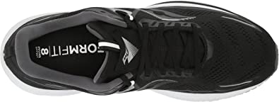 Saucony पुरुषों के ओमनी 21 रनिंग शूज़ ब्लैक/व्हाइट