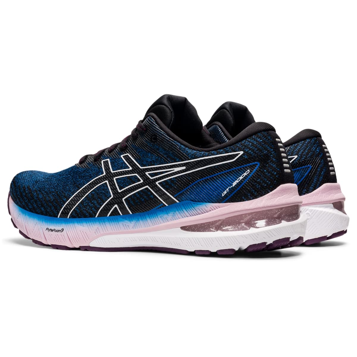 Asics Women'S Gt 2000 10 Running Shoes White Size 5 B Medium Us