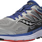 Saucony पुरुषों के ओमनी 16 रनिंग शूज़ ग्रे/नेवी साइज़ 7.5 D मीडियम यूएस