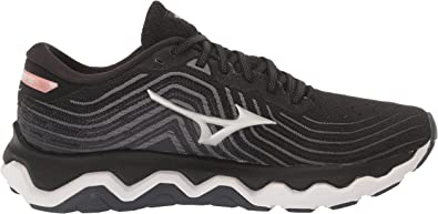 Mizuno महिला वेव होराइजन 6 रनिंग शूज़ सिल्वर साइज़ 6.5 B मीडियम यूएस