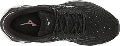 Mizuno महिला वेव होराइजन 6 रनिंग शूज़ सिल्वर साइज़ 6.5 B मीडियम यूएस