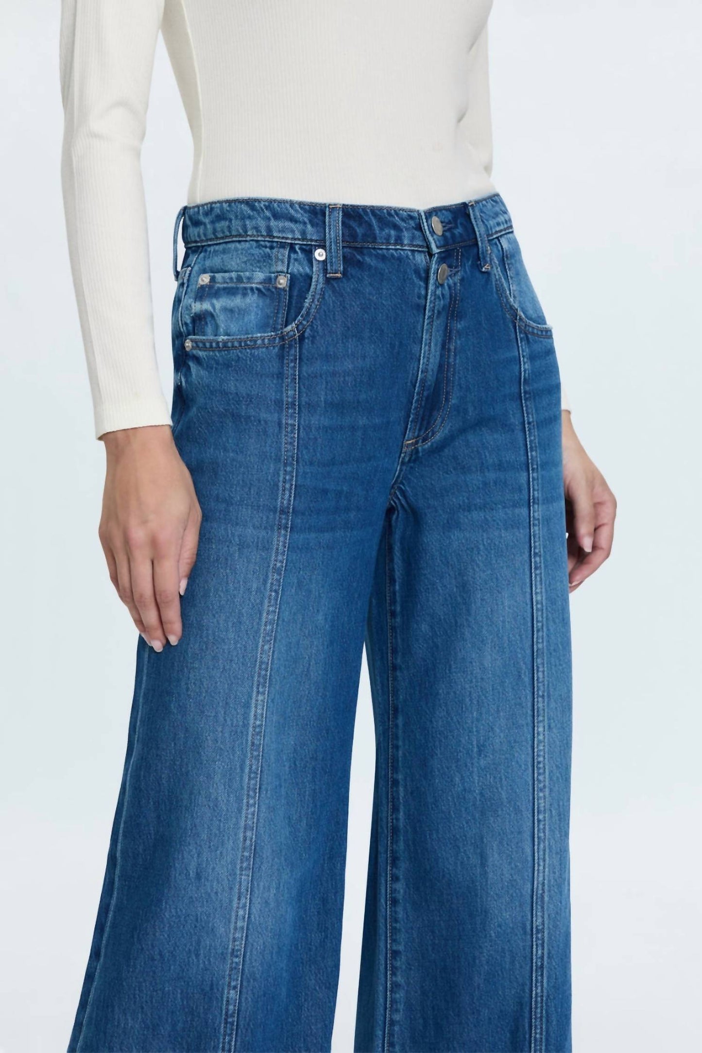 Pistola - Jadyn Low Slung Palazzo Jeans