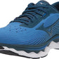 Mizuno महिला वेव स्काई 5 रनिंग शूज़ इम्पीरियल ब्लू साइज़ 11 B मीडियम यूएस