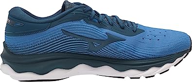 Mizuno महिला वेव स्काई 5 रनिंग शूज़ इम्पीरियल ब्लू साइज़ 11 B मीडियम यूएस