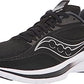 Saucony महिलाओं के लिए किंवारा 13 रनिंग शूज़ ब्लैक/सिल्वर