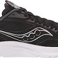 Saucony महिलाओं के लिए किंवारा 13 रनिंग शूज़ ब्लैक/सिल्वर