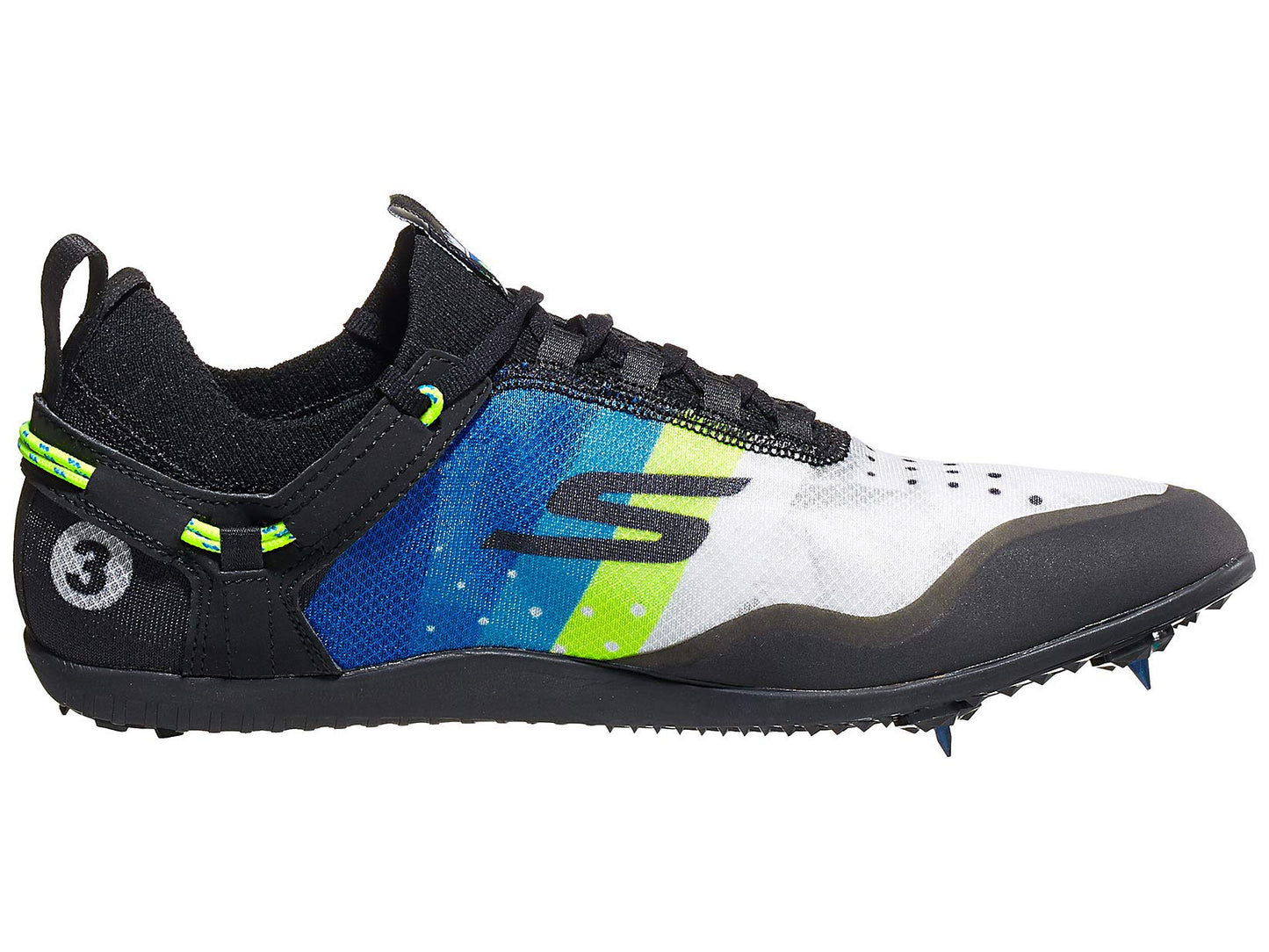 Skechers Men'S Go Run Speed Xc Running Shoes Black/Blue Size 13 D Medium Us