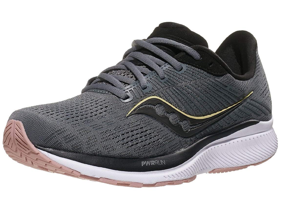 Saucony महिलाओं के गाइड 14 रनिंग शूज काला