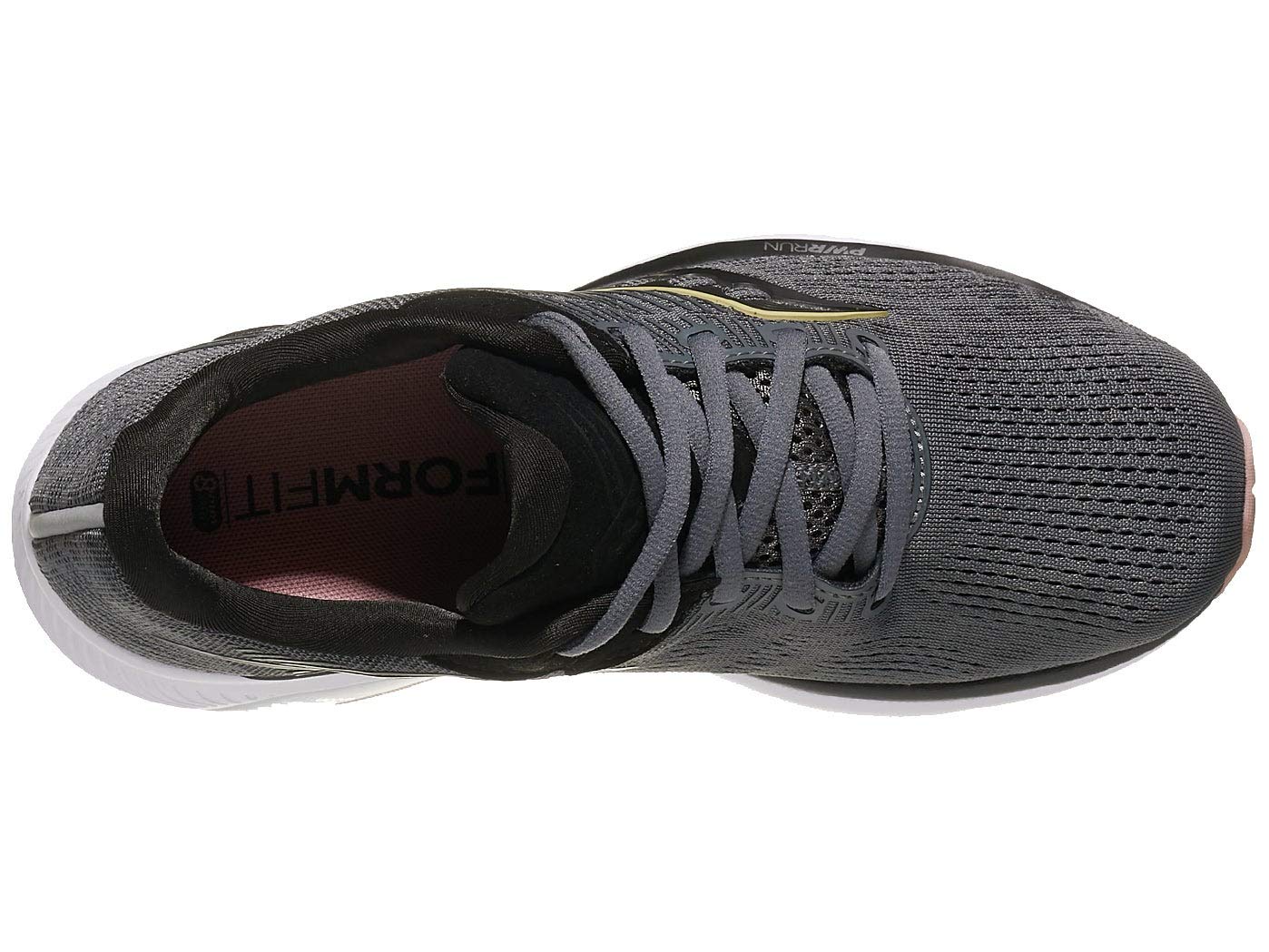 Saucony महिलाओं के गाइड 14 रनिंग शूज काला