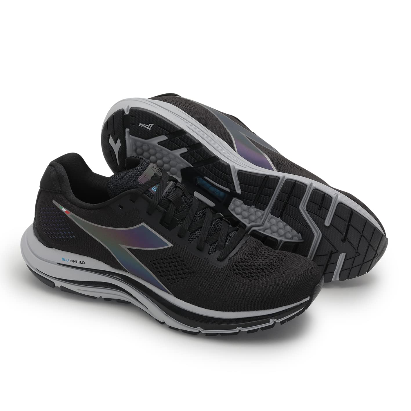 Diadora Women'S Mythos Blushield 7 Vortice Hip Shoes Black Size 6 B Medium Us
