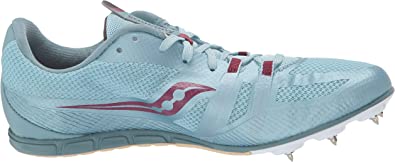 Saucony महिलाओं के वेंडेटा 3 ट्रैक स्पाइक्स स्काई