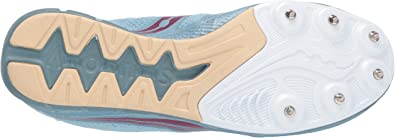 Saucony महिलाओं के वेंडेटा 3 ट्रैक स्पाइक्स स्काई