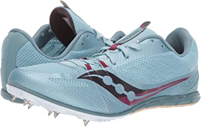Saucony महिलाओं के वेंडेटा 3 ट्रैक स्पाइक्स स्काई