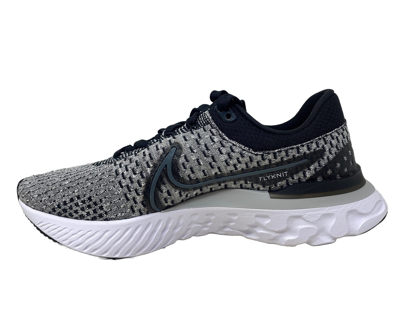 Nike Men'S React Infinity Run Fk 3 Running Shoes Black/Grey