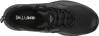 Saucony Men's Peregrine Ice+3 ट्रेल शूज़ ब्लैक/शैडो
