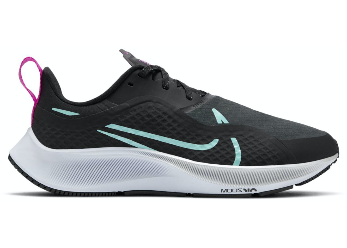 Nike Women's Air Zoom Pegasus 37 Shield Running Shoes Black Size 10.5 B Medium