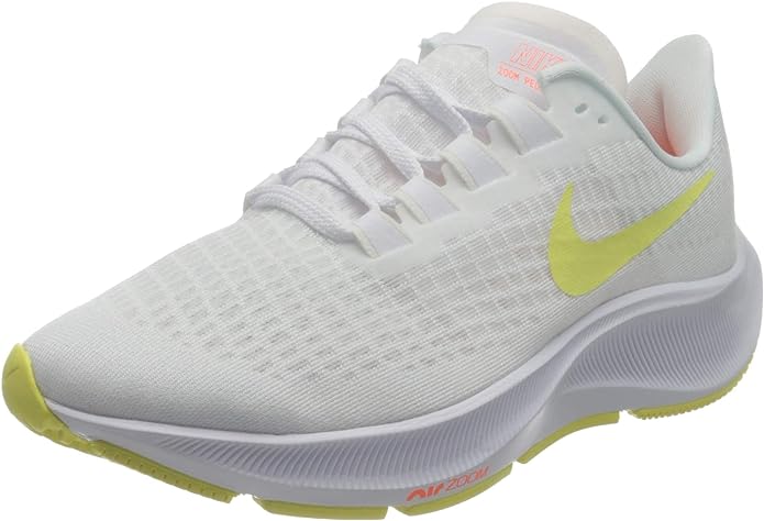Nike Women's AIR Zoom Pegasus 37 Running Shoes White Size 10.5 B Medium