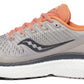 Saucony महिलाओं के ट्राएम्फ 18 रनिंग शूज़ ग्रे साइज़ 12 D वाइड