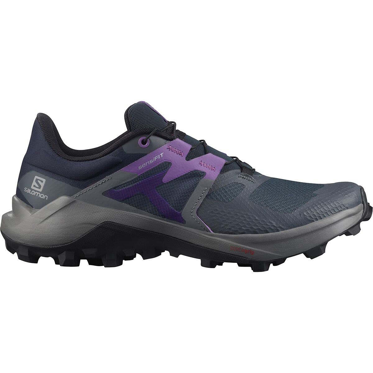 Salomon Women'S Wildcross 2 Running Shoes India Ink/Qush
