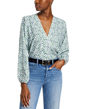 Koko Mason Printed Long Sleeve Top