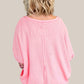 Double Take - Chic Basic Two-Piece Round Neck Top and Shorts Set