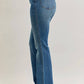 Judy Blue - High Waist Flare Tummy Control Double Button Jeans