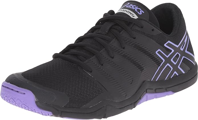 ASICS विमेन मेट कन्विकशन फिटनेस शूज़ ब्लैक साइज़ 7 B मीडियम