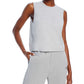 Aqua Slub Jersey Muscle Tank