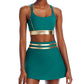 Aqua x Venus Williams Metallic Contrast Sports Bra