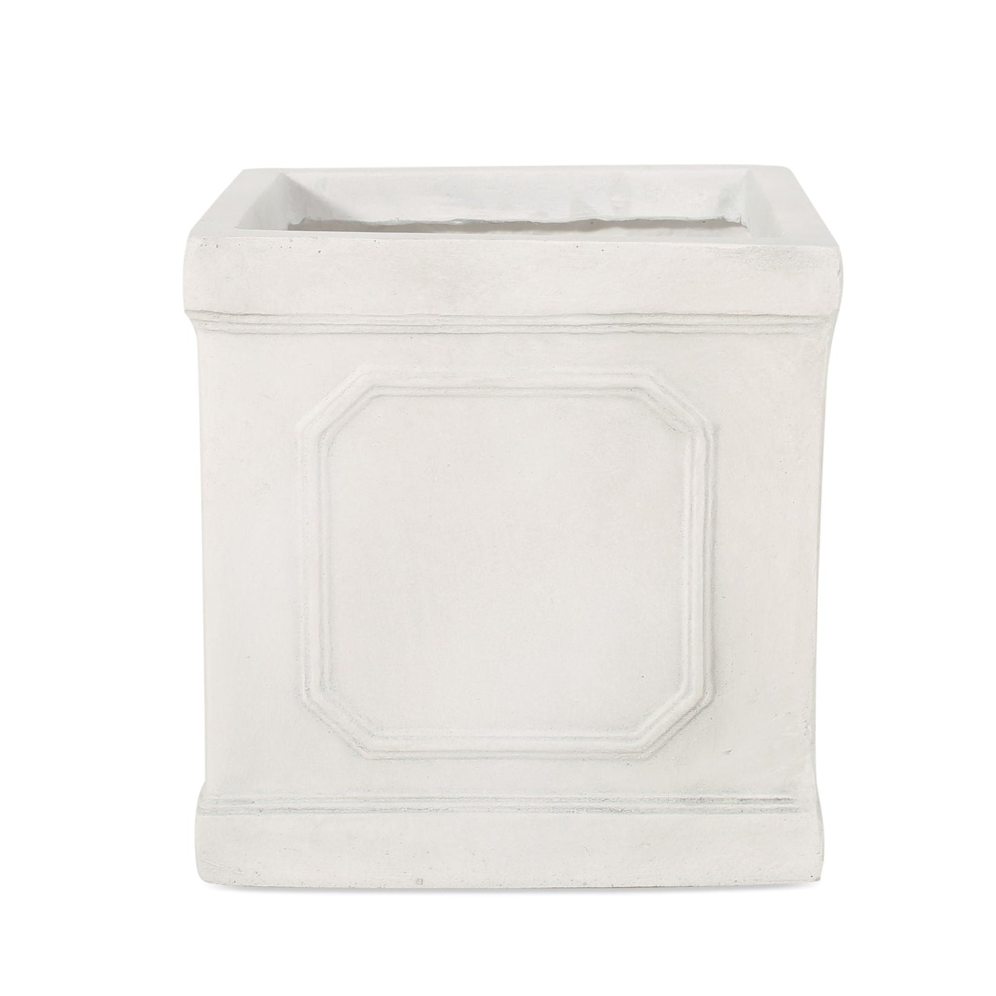 Durable White Ceramic Planter