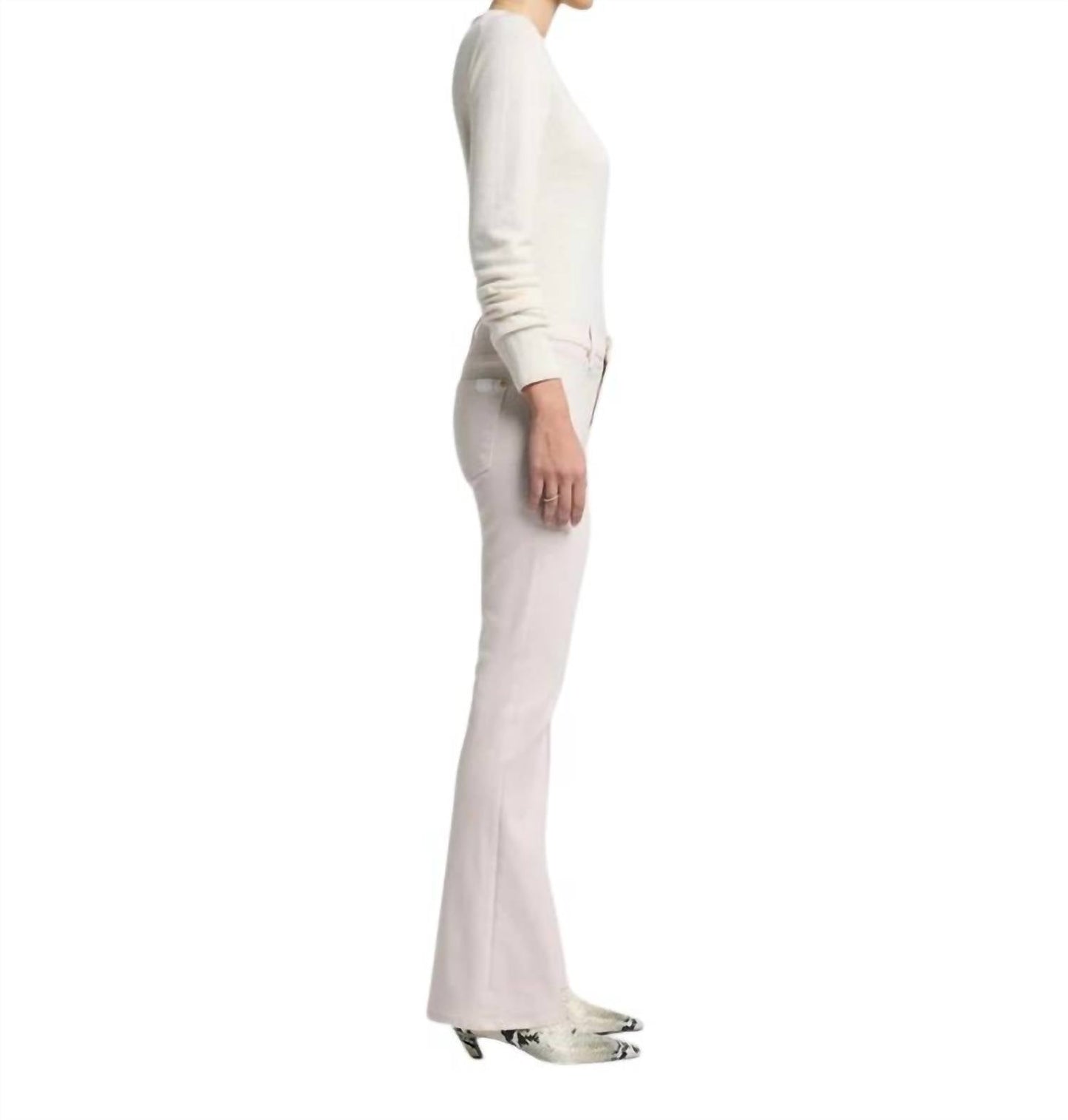 7 For All Mankind - Tailorless Coated Bootcut Jeans