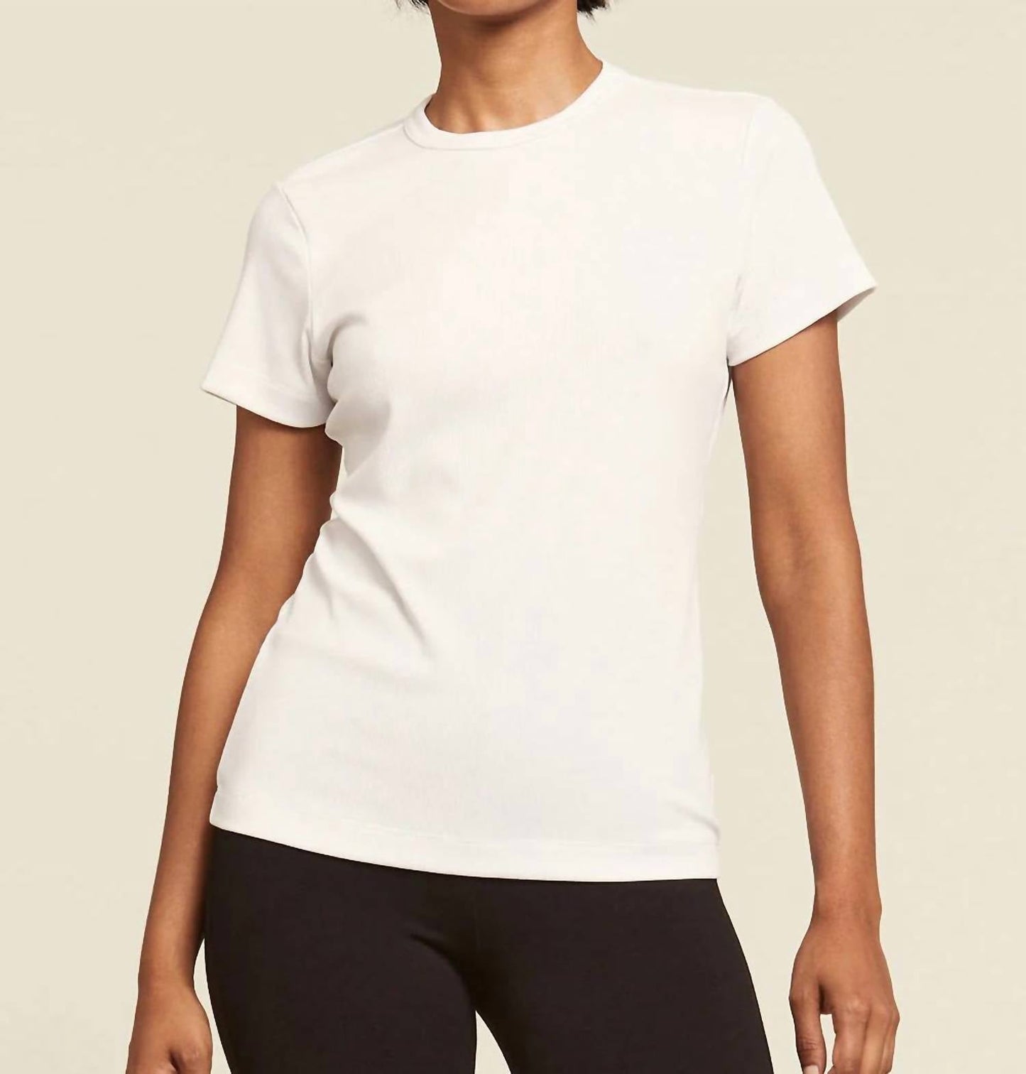 Boody - Ribbed Crew Neck Tee